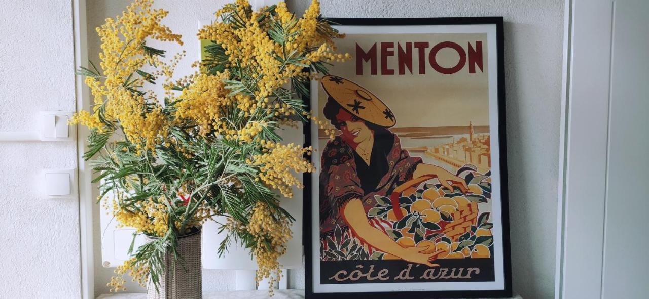 Superbe Appartement 2 Pieces A 2 Pas De La Plage,Dans La Vieille Ville Menton Kültér fotó